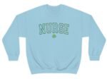 Varsity Nurse St Patricks Day Sweatshirt - Image 7